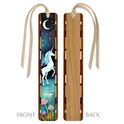 Unicorn Handmade Wooden Bookmark