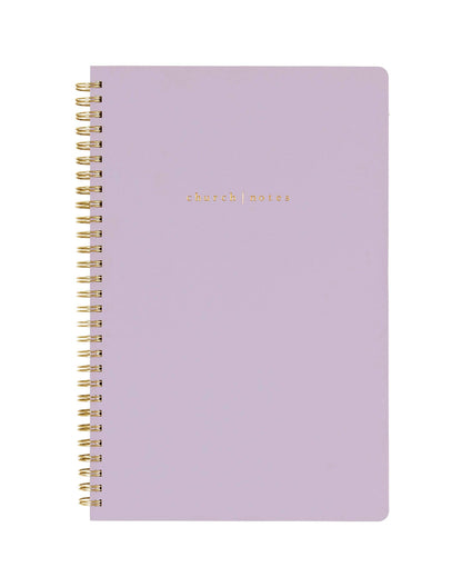Lilac Church Notes Bible Reference Notebook with Maps