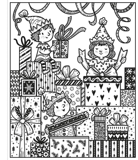 Enchanted Christmas Magic Painting Book : Usborne