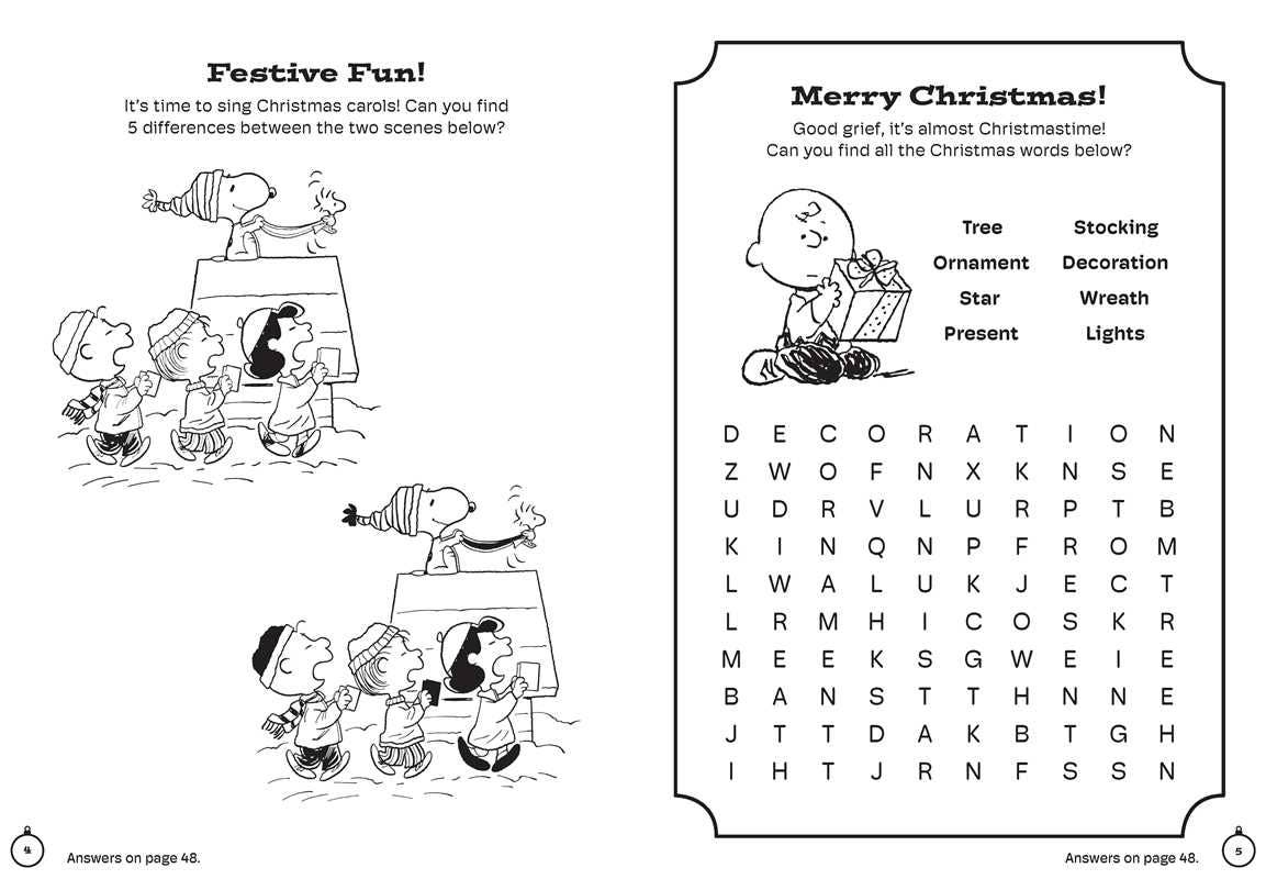 Peanuts: Merry Christmas, Snoopy and Friends by Editors of Studio Fun International