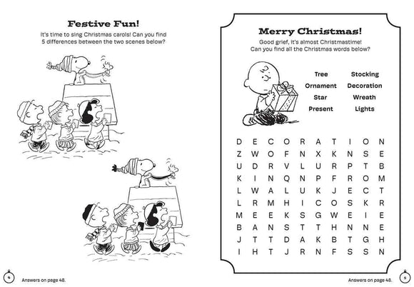 Peanuts: Merry Christmas, Snoopy and Friends by Editors of Studio Fun International