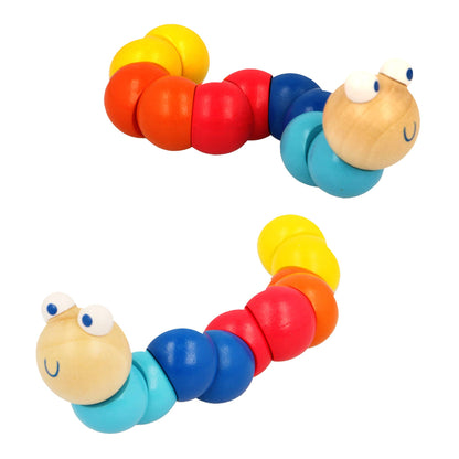 Majigg Woody the Worm  Wooden Toy