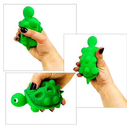 So Much Fun! Fidget Turtle Pop Sensory Toy - 12/Display