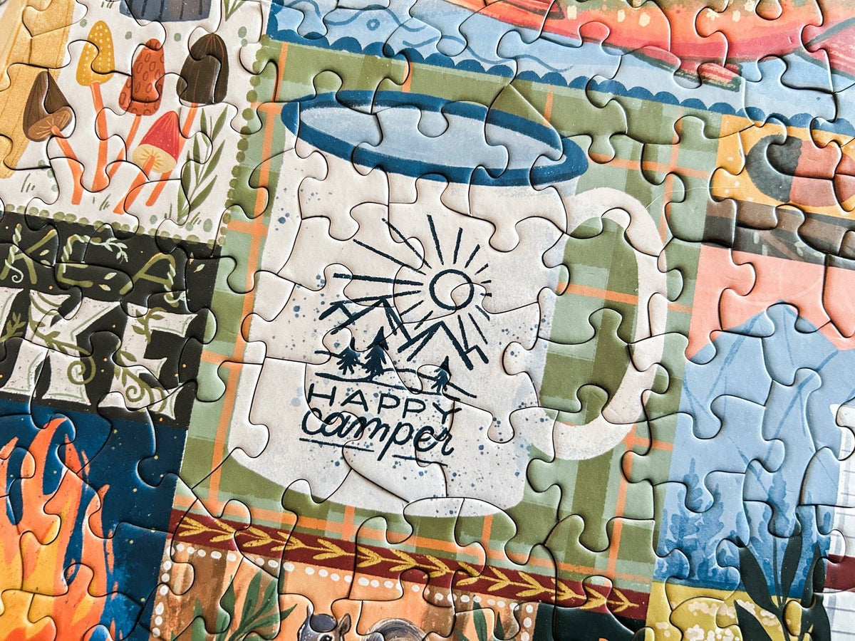 Let's Go Camping 500 Pc Puzzle