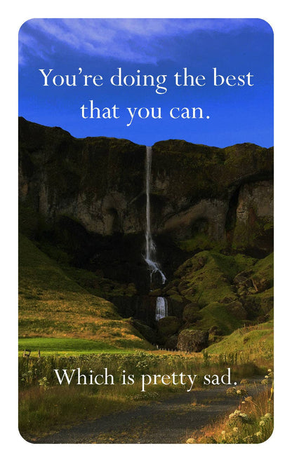 Disappointing Affirmations Deck