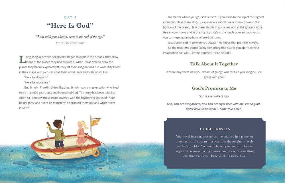 Calm Thoughts for Kids : 90 Devotions for Anxious Days