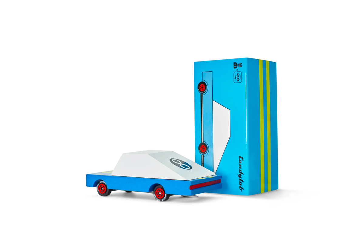 Candylab Toys: Blue Racer #8