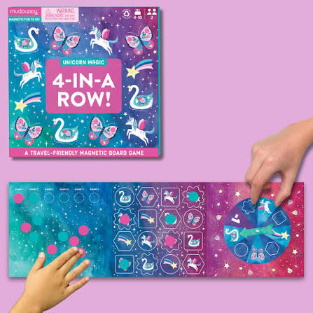 Unicorn Magic 4 in a Row Magnetic Game